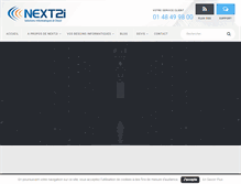 Tablet Screenshot of next2i.fr